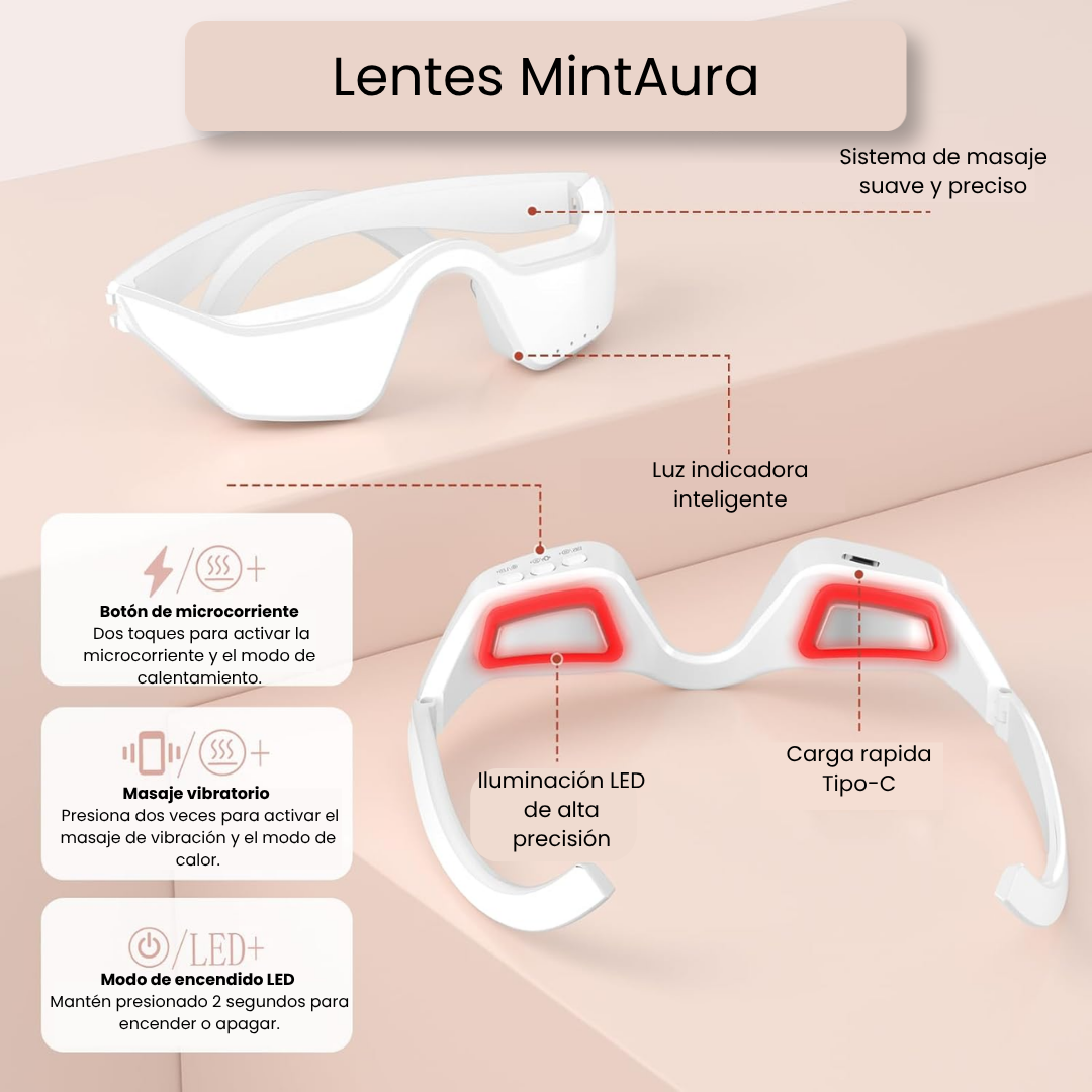 Masajeador Relajante para Ojos 3D